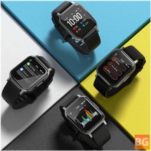 Haylou LS02 1.4inch Ture Color Full Touch Large Screen 320*320ppi Resolution 30Days Standby 12 Sports Modes smartwatch
