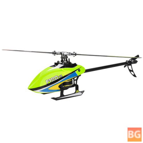 Eachine E180 V2 6CH 3D6G System RC Helicopter - Compatible with Futaba S-FHSS