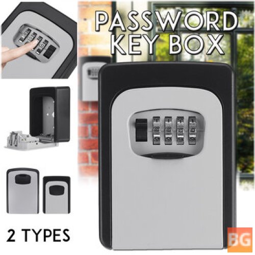 4-digit Combination Lock With Digital Password Safe