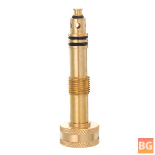 1/2-in.-PT Adjustable Copper Nozzle Connector for Garden Hoses - Quick Connect Irrigation Pipe Fittings