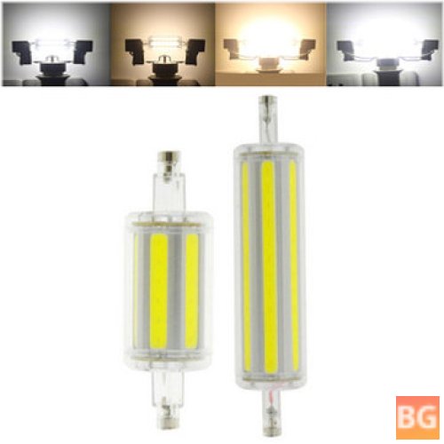 Warm White LED Light Bulb with COB 78mm and 118mm