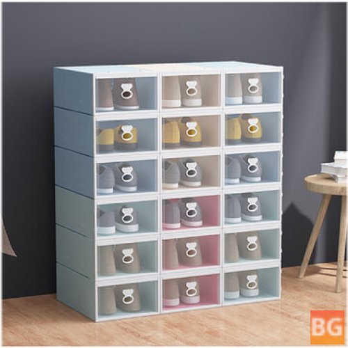 Clear Storage Box for Shoes - Stackable - 1 Piece
