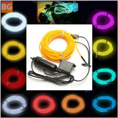 12V Neon Light Cable with EL Wire