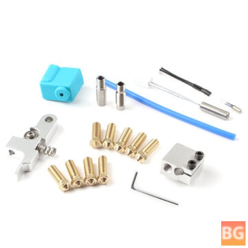 Sidewinder X1/Genius 3D Printer Nozzle Kit with Silicone Case and Heating Components