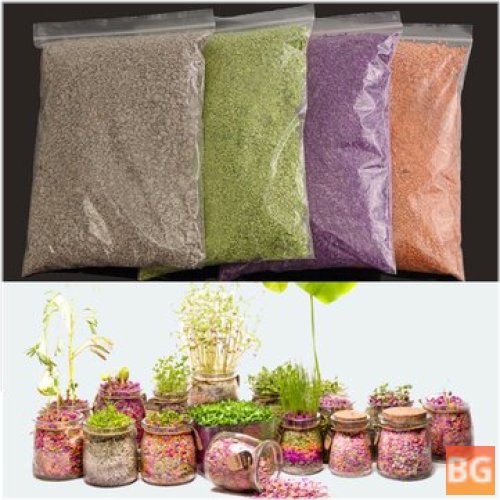 Plant Flowers Micro-landscape Soil - Colorful Potting Paper Soils for Garden