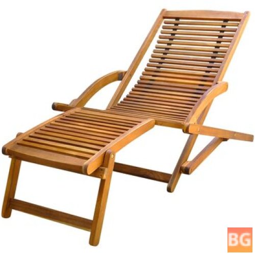 Deck Chair with Footrest for Children