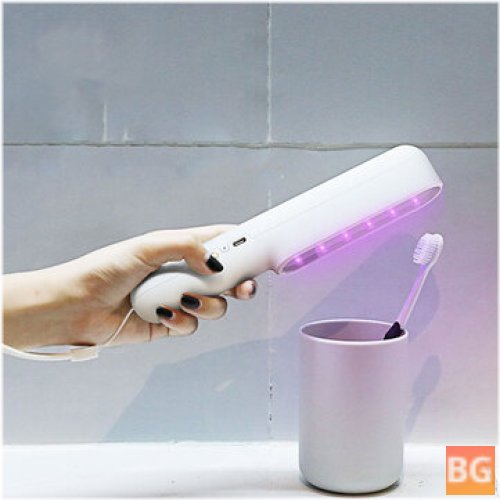 Sterilization Lamp for Home Use with IR Emitting LED - 99% Sterilization Rate