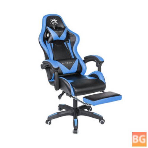BlitzWolf® Gaming Chair with Ergonomic Design and Detachable Pillows