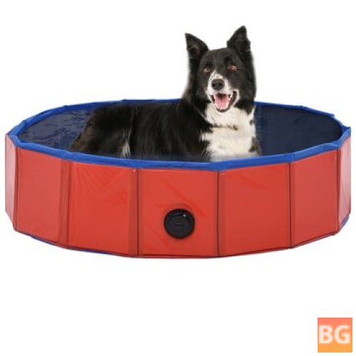 Puppy Bathtub for Cats - Red