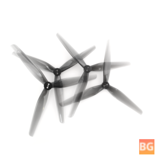 2-Pair HQProp T6X2.5X3 6 Inch 3-Blade Light Grey Polycarbonate Propeller CW CCW for RC Drone FPV Racing