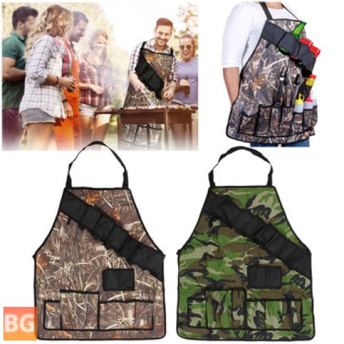 BBQ Aprons with Beer Can Opener - Outdoor Camping
