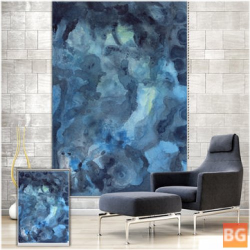 Window Curtain - Abstract Watercolor Painting Roller Blind Background