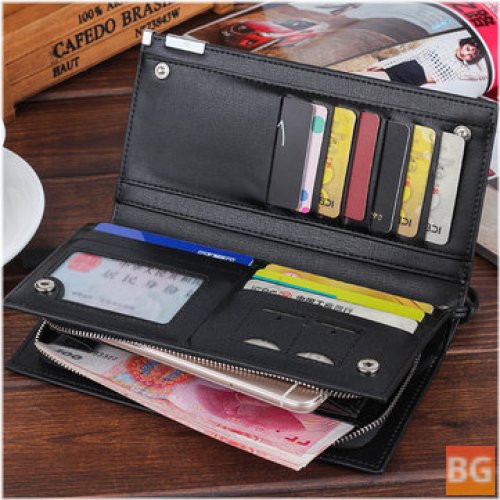 Wallet with Zipper and Coin Holder