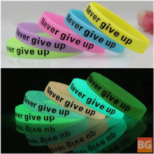 Wristband with Luminous Colors
