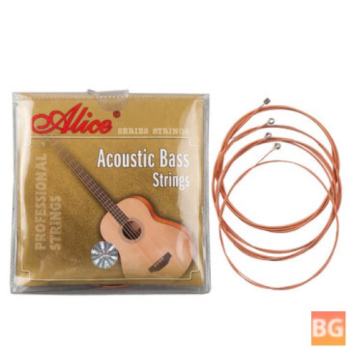 Alice's A618-L Acoustic Bass Strings - Nickel Alloy Wound, 0.040-0.95 Inch