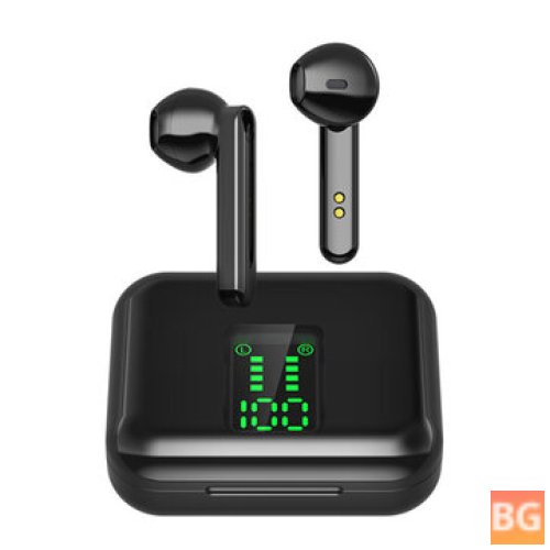 Bluetooth 5.0 Earphone with LED Display - New Bakeey L12