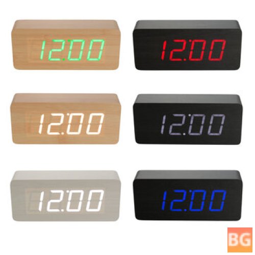 Digital Clock with Two Modes - Default Display Time and Voice Control