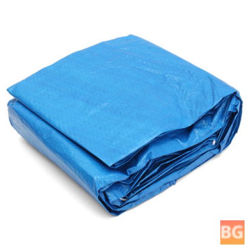 Garden Tarpaulin with Pool Cover - Fit 8' to 10' Diameter