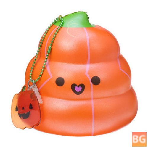 Squishy Pumpkin Poop Toy - 14cm