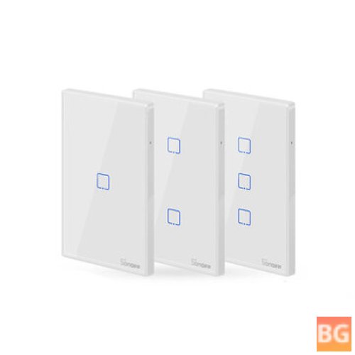 T2 Wall Switch with 433MHz Wireless Connection and Alexa Voice Control
