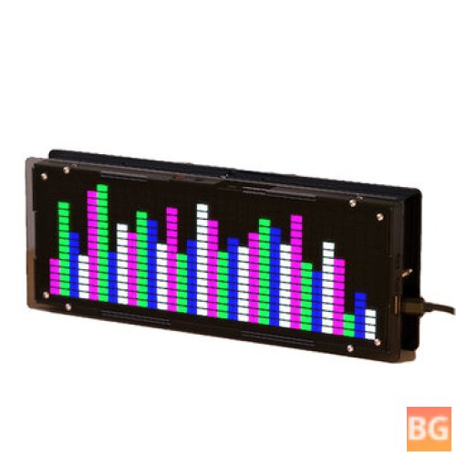 LED Music Spectrum Clock Kit