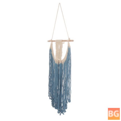 Hanging Tapestry with Decoration - Macrame