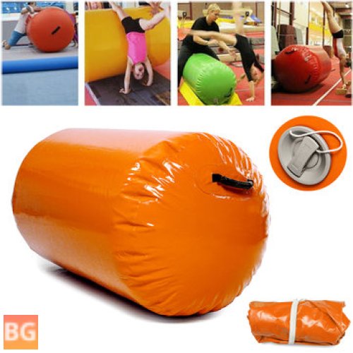 Inflatable Tumbling Exercise Mat - 47.2x23.6 Inches