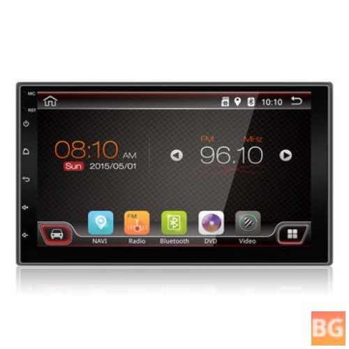 2 Inch Touch Screen for Android 10.0 TV Radio with Bluetooth and GPS