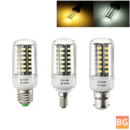 Warm White LED Lamp Bulb - E27/E14/B22/9W