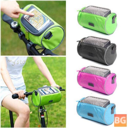 Waterproof Screen Touchable Cycling Pannier for Mountain Bicycle
