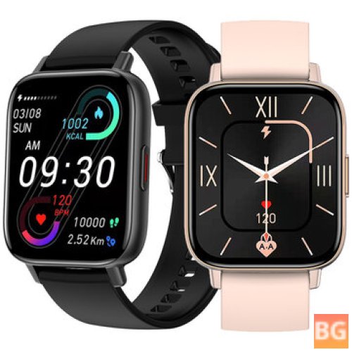 LEMFO Smart Watch - 120M 1.69 Inch IPS HD Bluetooth Display with 3 Dials, IP67 Waterproof, Smart Watch