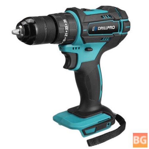 Drillpro Impact Drill - 350N.m - Cordless - Electric - Drill for Makita 18V Battery - LED Light Power Drills