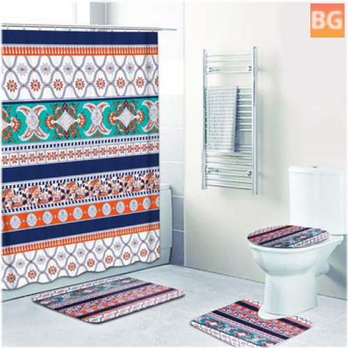 Waterproof Bathroom Rug Set