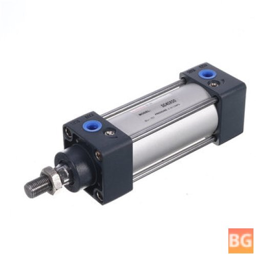 LAIZE SC 40mm Bore Air Cylinder 25-400mm Stroke Pneumatic Cylinder M12x1.25 Thread PT1/4 Connect Single Acting Pneumatic Air Cylinder