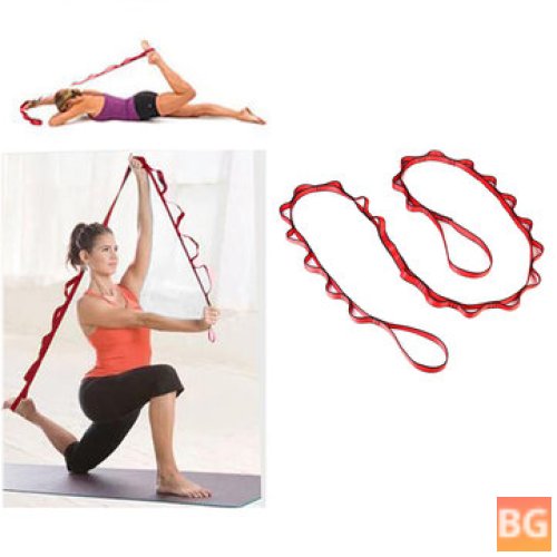 Stretch Yoga Belt with Multi-Use Gym Fit and Training Function
