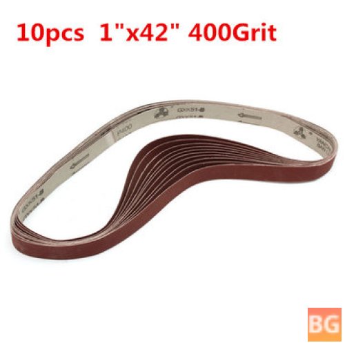 Alumina Sanding Belts - 106CM x 25mm