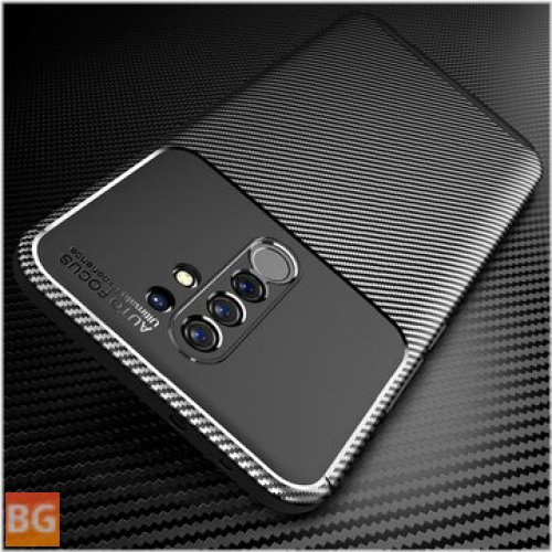For Xiaomi Redmi 9 with Silicone Protective Back Cover