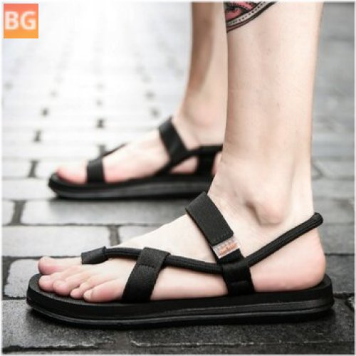Casual Wedge-Toe Slipper Slippers with Heel and Toe