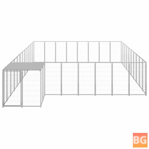 Dog Kennel Silver - 273.5 ft²