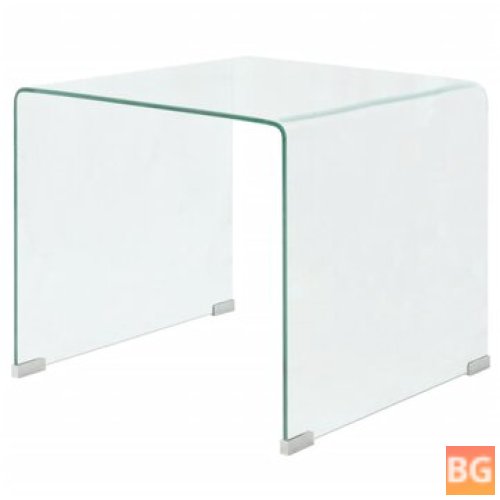 49.5x50x45 Cm Tempered Glass Coffee Table