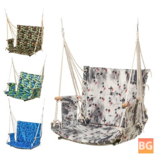 Hanging Chair with Rope Swing Seat For Outdoor Use