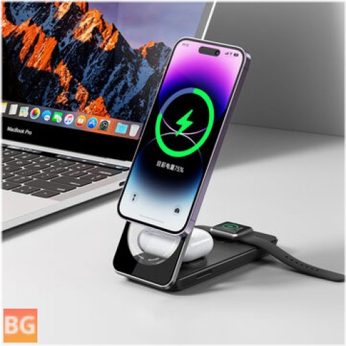 Mcdodo Foldable Magnetic Wireless Charger for Apple Devices