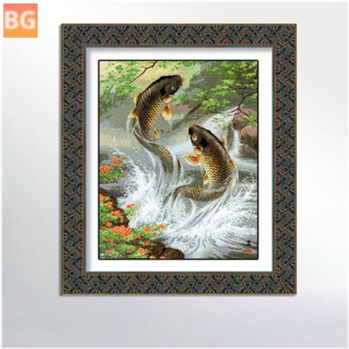 Diamond Painting Fish Embroidery Painting - Wall Decorations for Kids