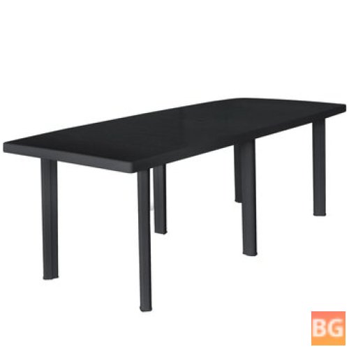 Garden Table -anthracite 85