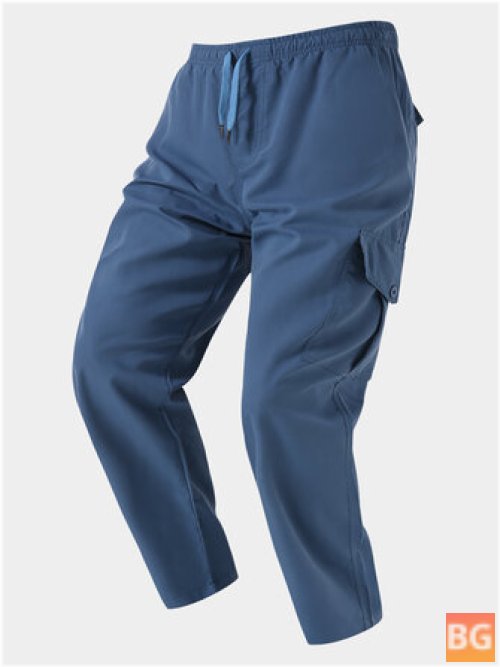 Zipper Pocket for Men's Clothing - Ankle Length
