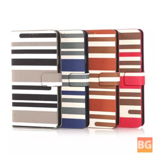 Samsung Note4 Wallet Stand with PU Material