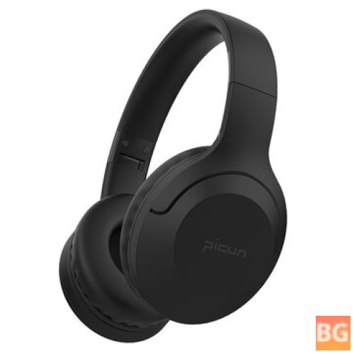 Picun Wireless HiFi Headset with Noise Reduction and TF Card Support