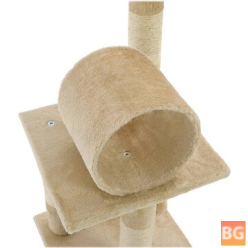 Sisal Scratch Post for Cats - 65CM