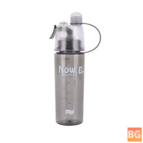Sports Water Bottle with straw for cycling, running, and drinking