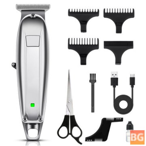 Hair Clipper with Barber Beard Comb - Cordless